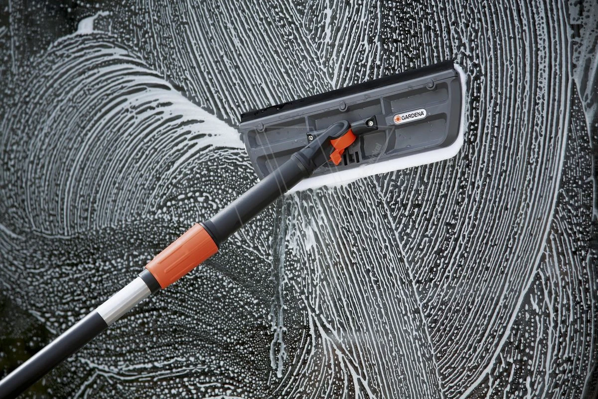 Gardena Raamwasborstel Met Trekker 4 Gardena Raamwasborstel Met Trekker - Afbeelding 2