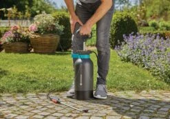 Gardena Drukspuit 5 Liter Grijs -Groen Flow 970461501 3 GARDENA20DRUKSPUIT20520L
