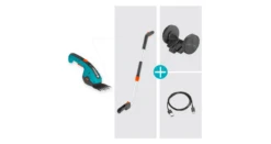 Gardena Accu-grasschaar + Telescoopsteel -Groen Flow 970623501 6 GARDENA20ACCU GRASSCHAAR2020TELESCOOPSTEEL